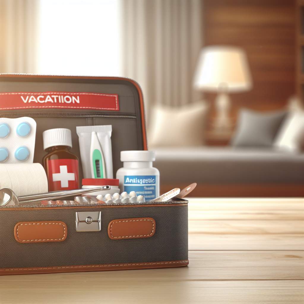 Trousse secours vacances: les essentiels à emporter