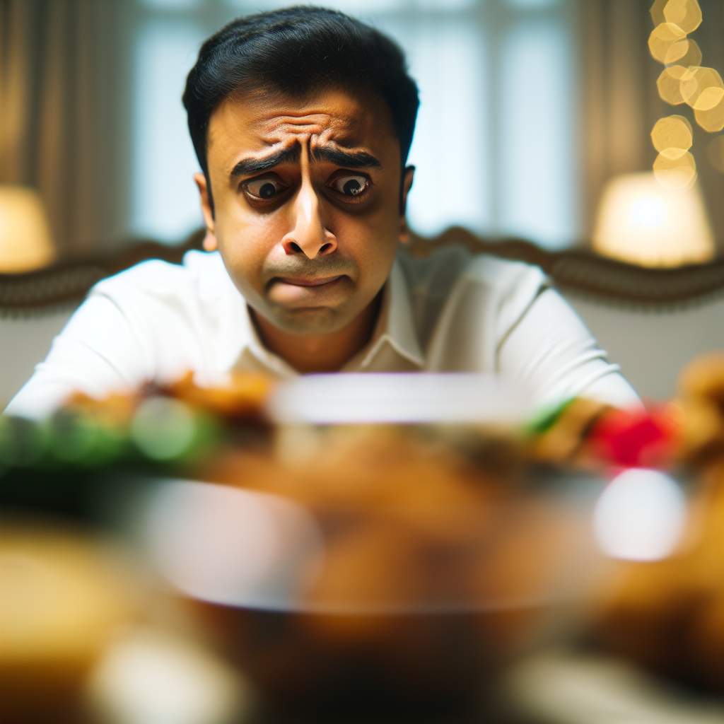 Placomusophobie : comment gérer le stress des repas festifs