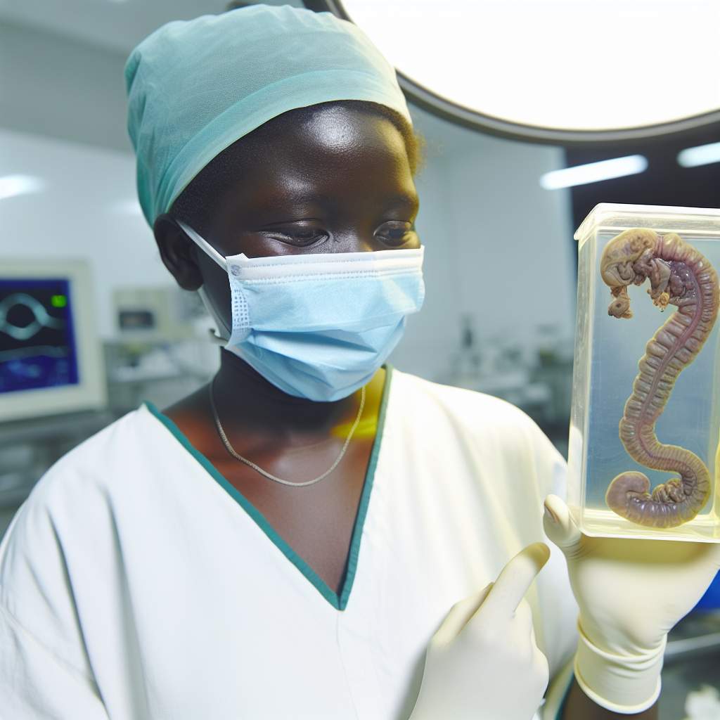Un parasite géant dans la vessie: découverte médicale