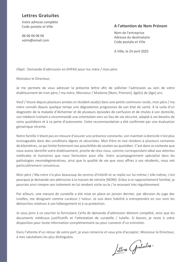 découvrez les démarches et critères pour l'admission en ehpad, afin de préparer au mieux l'accueil de vos proches dans un établissement adapté.